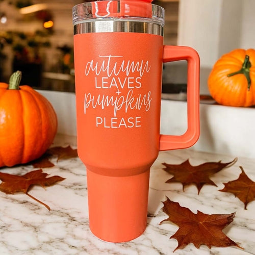 Autumn Leaves 40oz Fall Tumblers