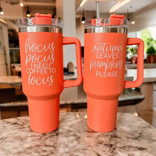 Hocus Pocus Halloween Tumbler 40oz